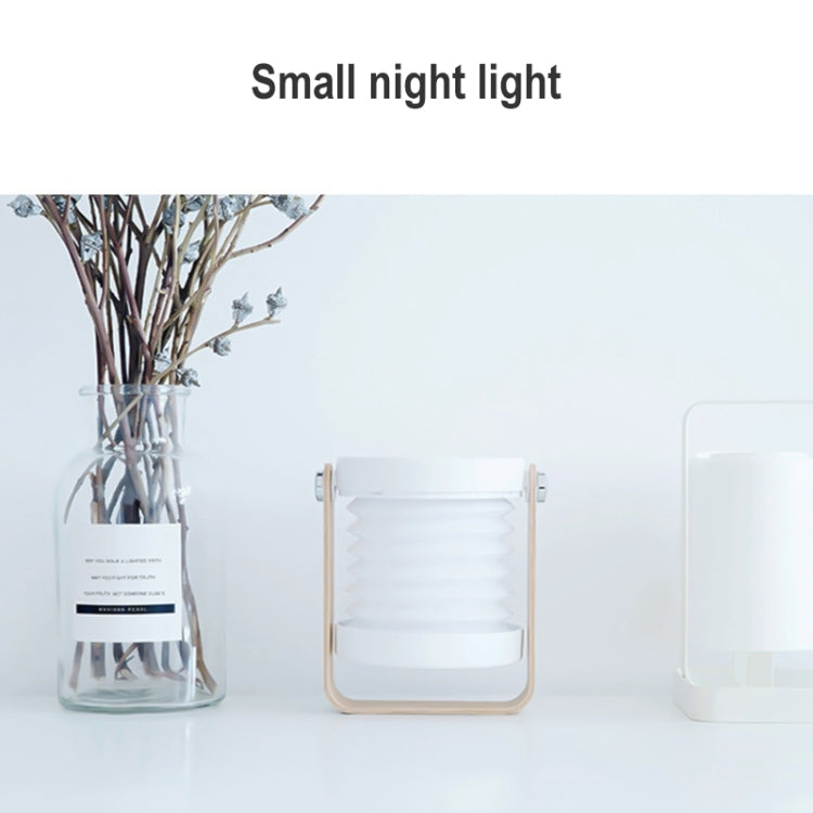 JP-dld 2.5W Portable Telescopic Lantern Night Light Children Eye Protection Reading Touch LED Desk lamp (White) by buy2fix