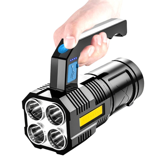 X508 Portable Rechargeable Long-range Multi-function COB LED Flashlight by buy2fix