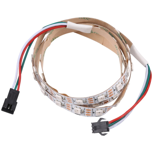 WS2812B 5050 SMD LED RGB Bare Board Rope Light, 30 LED/m, DC 5V, Length: 1m by buy2fix