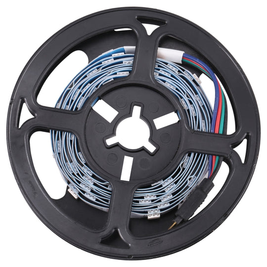 Bare Board 5050 SMD RGB LED Rope Light, 30 LED/m, Length: 2m, 12V 2A 100-240V, with 24-key Remote Control(UK Plug)