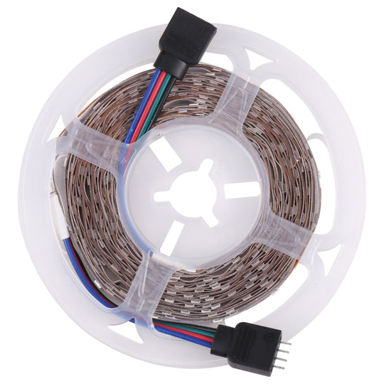 Bare Board 2835 SMD RGB LED Rope Light, 60 LED/m, Length: 5m, 12V 2A 100-240V, with 24-key Remote Control(EU Plug)