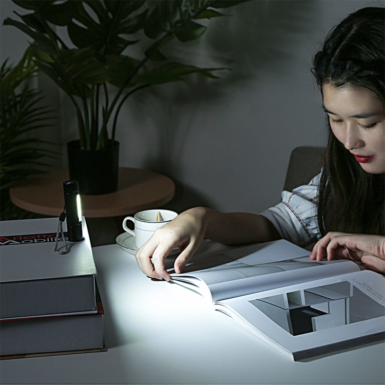 A2 USB Charging Waterproof Zoomable XPE + COB Flashlight with 3-Modes & Storage Box by buy2fix