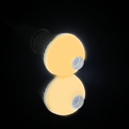 E27 9W Infrared Motion Sensor LED Light Bulb, Sensor Distance: 4-6m, AC 85-265V - Sensor LED Lights by buy2fix | Online Shopping UK | buy2fix