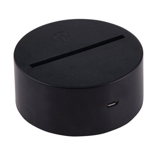 Lotus Style 3D Touch Switch Control LED Light , 7 Color Discoloration Creative Visual Stereo Lamp Desk Lamp Night Light by buy2fix