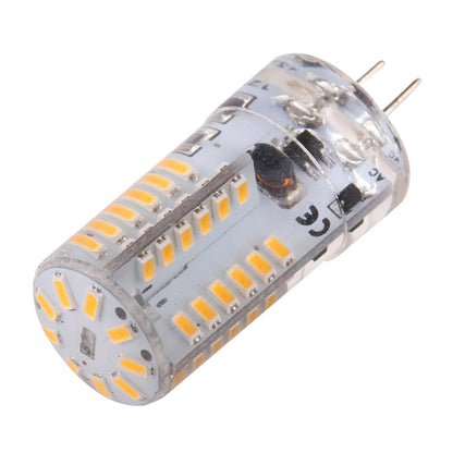 G4 2800-3200K 200LM 57LEDs Silicone LED Corn Light, 3014 SMD, Light Color: Warm White, AC / DC 12-16V - LED Blubs & Tubes by buy2fix | Online Shopping UK | buy2fix