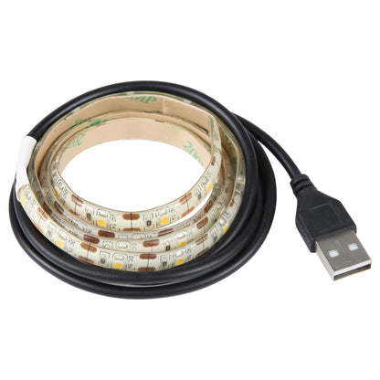 USB 2835 SMD LED Warm Light Waterproof Epoxy Rope Light, DC 5V, Length: 50cm - Epoxy Waterproof Light by buy2fix | Online Shopping UK | buy2fix