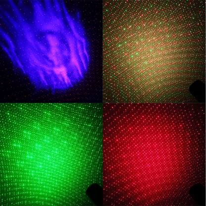 Blinblin Major 1 6W USB Charging Portable RGB Laser Projector Bluetooth Stereo Sound Speaker(Black) - Desktop Speaker by buy2fix | Online Shopping UK | buy2fix