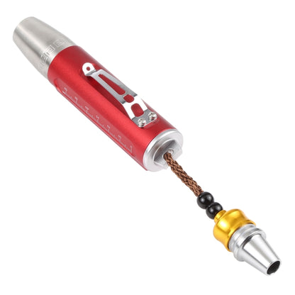 36C Type-C Charging Stepless Dimming Three Light Source Jade Identification Flashlight by buy2fix