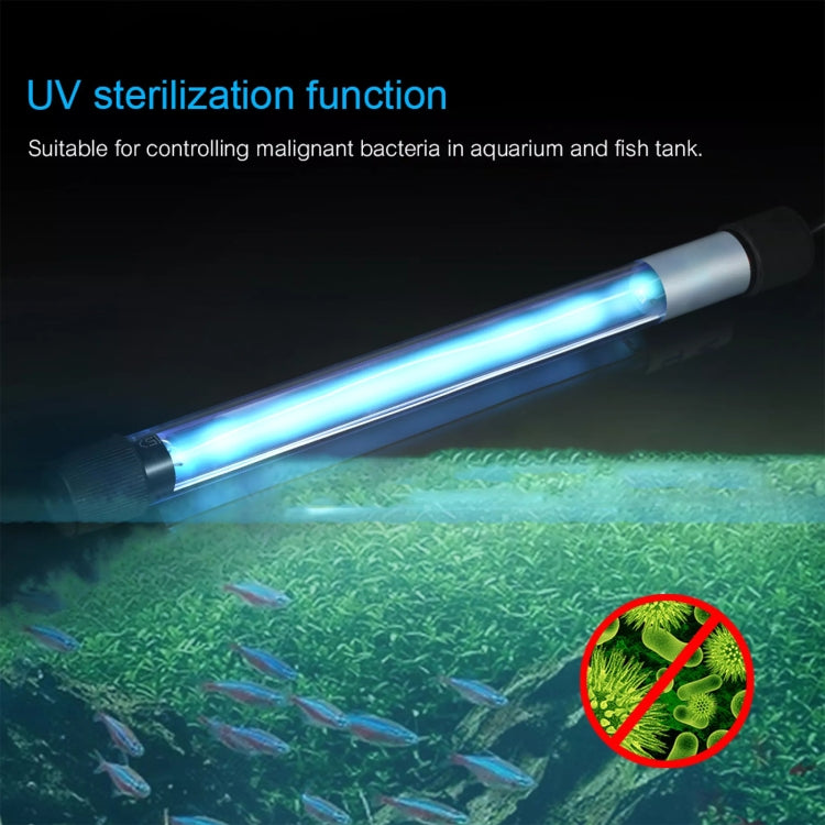 UV-003 3W Ultraviolet Germicidal Lamp Disinfection Light for Aquarium, EU Plug - Fish Tank Lamps by buy2fix | Online Shopping UK | buy2fix