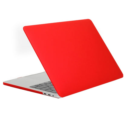 Laptop Frosted Texture PC Protective Case for 2016 New Macbook Pro 13.3 inch A2159 & A1706 & A1708(Red) - MacBook Pro Cases by buy2fix | Online Shopping UK | buy2fix