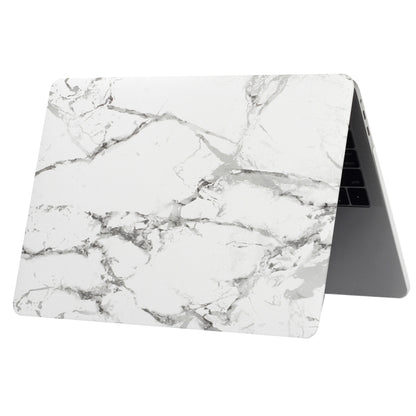 For 2016 New Macbook Pro 13.3 inch A1706 & A1708 White Black Texture Marble Pattern Laptop Water Decals PC Protective Case - MacBook Pro Cases by buy2fix | Online Shopping UK | buy2fix