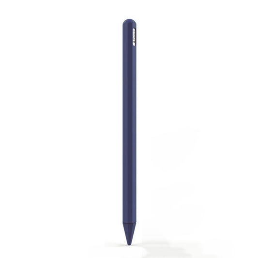 Stylus Pen Silica Gel Protective Case for Apple Pencil 2 (Blue) by buy2fix
