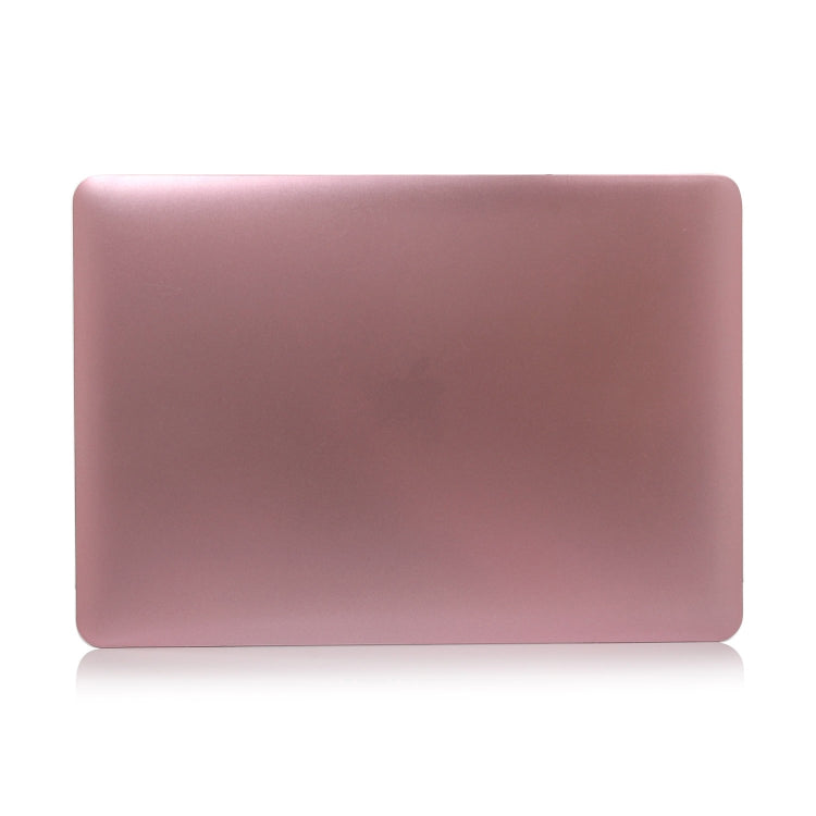 Laptop Metal Style Protective Case for MacBook Air 13.3 inch A1932 (2018) & A2179 (2020)(Rose Gold) - MacBook Air Cases by buy2fix | Online Shopping UK | buy2fix