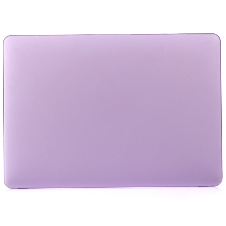 For MacBook Air 13.3 inch A1932 2018 & A2179 2020 & A2337 Laptop Matte Style Protective Case(Purple) - MacBook Air Cases by buy2fix | Online Shopping UK | buy2fix