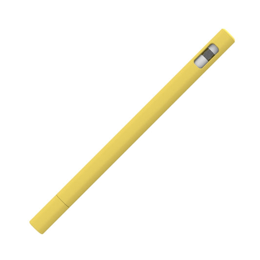 LOVE MEI For Apple Pencil 1 Triangle Shape Stylus Pen Silicone Protective Case Cover (Yellow) by LOVE MEI