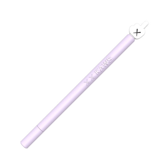 LOVE MEI For Apple Pencil 2 Middle Finger Shape Stylus Pen Silicone Protective Case Cover (Purple) by LOVE MEI