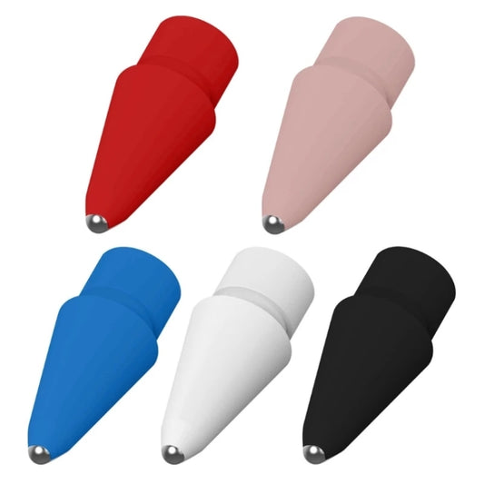 Replacement Pencil Metal Nib Tip for Apple Pencil 1 / 2 (Red) by buy2fix