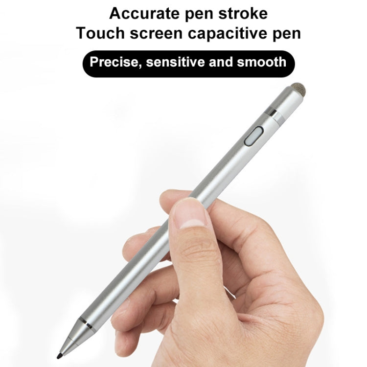 N1 1.45mm Metal Tip Capacitive Stylus Pen (Silver) - Stylus Pen by buy2fix | Online Shopping UK | buy2fix