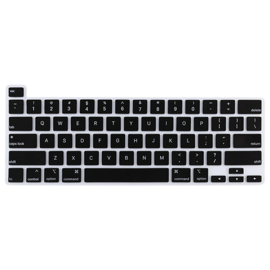 Dustproof Silicone Laptop Keyboard Protective Film for MacBook Pro 16 inch A2141 & Pro 13.3 inch A2251 / A2289 / A2338 (2020)(Black) by buy2fix