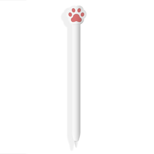 Cute Cartoon Silicone Protective Cover for Apple Pencil 1(White)