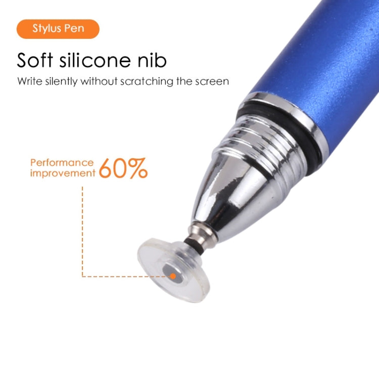 Universal Silicone Disc Nib Capacitive Stylus Pen (Blue) - Stylus Pen by buy2fix | Online Shopping UK | buy2fix