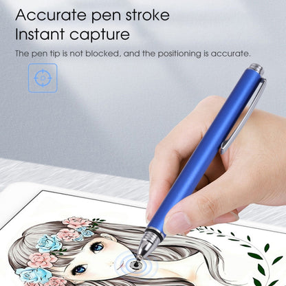 Universal Silicone Disc Nib Capacitive Stylus Pen (Blue) - Stylus Pen by buy2fix | Online Shopping UK | buy2fix