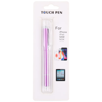 Universal Silicone Disc Nib Capacitive Stylus Pen (Purple) - Stylus Pen by buy2fix | Online Shopping UK | buy2fix