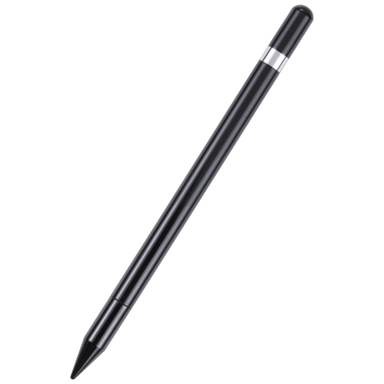 Pt360 2 in 1 Universal Silicone Disc Nib Stylus Pen with Common Writing Pen Function (Black) - Stylus Pen by buy2fix | Online Shopping UK | buy2fix