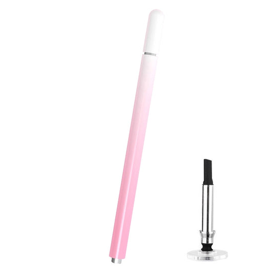 Universal Nano Disc Nib Capacitive Stylus Pen with Magnetic Cap & Spare Nib (Pink) - Stylus Pen by buy2fix | Online Shopping UK | buy2fix