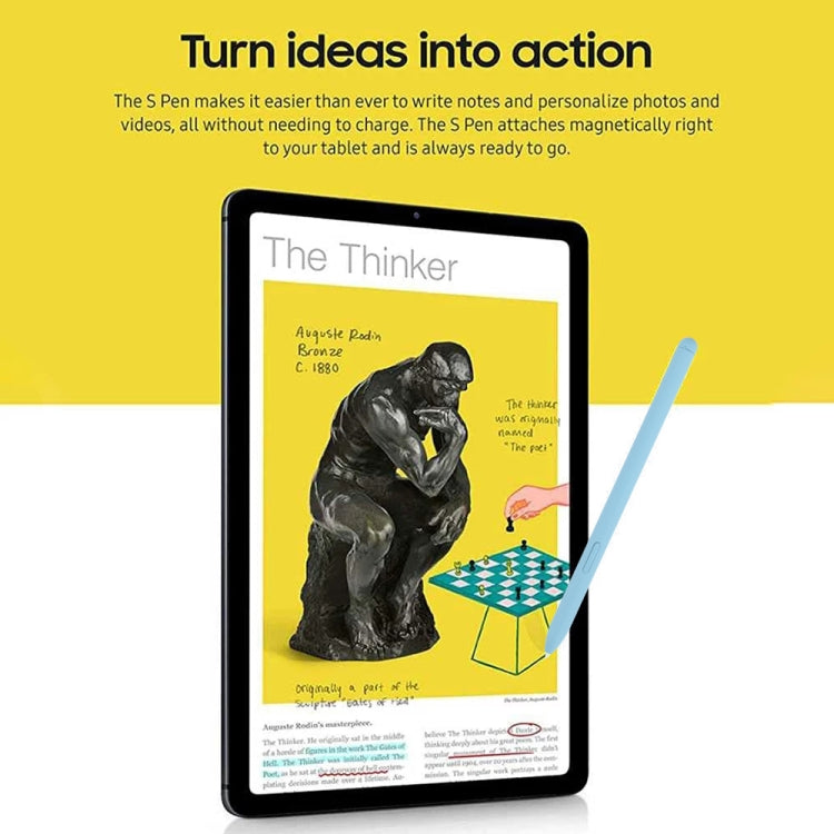 High Sensitivity Stylus Pen For Samsung Galaxy Tab S7/S7+/S7 FE/S8/S8+/S8 Ultra/S9/S9+/S9 Ultra/S10/S10+/S10 Ultra (Blue) by buy2fix