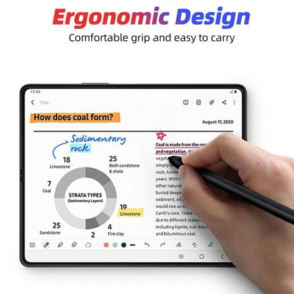Touch Capacitive Pen Stylus For Samsung Galaxy Z Fold4 / Galaxy Z Fold3 5G (Beige White) - Stylus Pen by buy2fix | Online Shopping UK | buy2fix