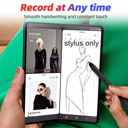 Touch Capacitive Pen Stylus For Samsung Galaxy Z Fold4 / Galaxy Z Fold3 5G (Beige White) - Stylus Pen by buy2fix | Online Shopping UK | buy2fix