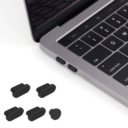 ENKAY 5 in 1 Dustproof Plugs About Charging Port  for MacBook 12 inch / MacBook Pro 13.3 / 15.4 inch (2016/2017) - Others Accessories by ENKAY | Online Shopping UK | buy2fix