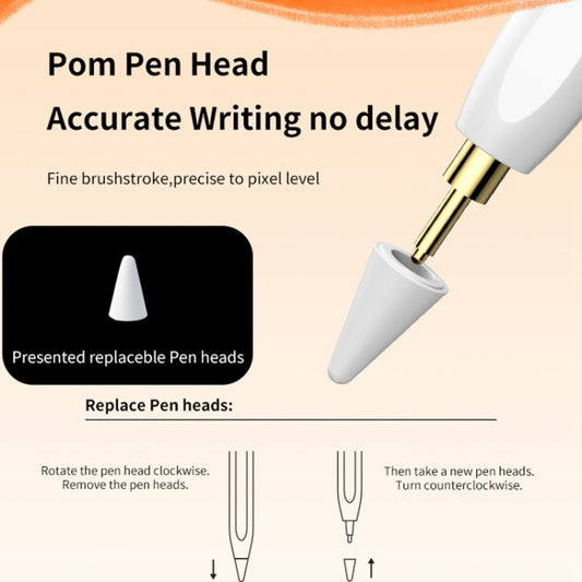 Yesido ST13 8 Pin Interface Multi-function Bluetooth Wireless Stylus Pen Capacitive Pencil for iPad (White) by Yesido