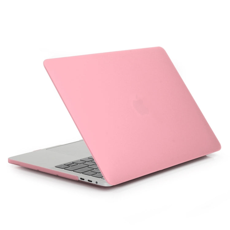 ENKAY Hat-Prince 2 in 1 Frosted Hard Shell Plastic Protective Case + US Version Ultra-thin TPU Keyboard Protector Cover for 2016 New MacBook Pro 13.3 inch with Touchbar (A1706)(Pink) - MacBook Pro Cases by ENKAY | Online Shopping UK | buy2fix