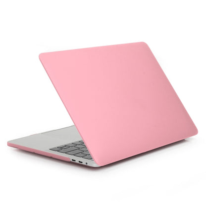 ENKAY Hat-Prince 2 in 1 Frosted Hard Shell Plastic Protective Case + US Version Ultra-thin TPU Keyboard Protector Cover for 2016 New MacBook Pro 15.4 inch with Touchbar (A1707)(Pink) - MacBook Pro Cases by ENKAY | Online Shopping UK | buy2fix