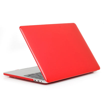 ENKAY Hat-Prince 2 in 1 Crystal Hard Shell Plastic Protective Case + US Version Ultra-thin TPU Keyboard Protector Cover for 2016 New MacBook Pro 13.3 inch without Touchbar (A1708)(Red) - MacBook Pro Cases by ENKAY | Online Shopping UK | buy2fix