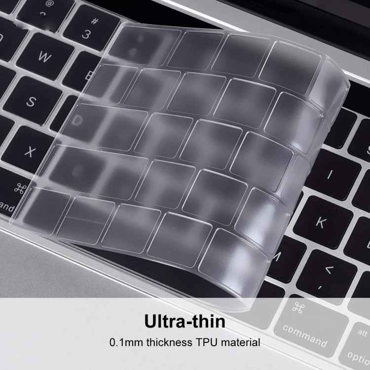 ENKAY TPU Keyboard Protector Cover for MacBook Pro with Touch Bar 13.3 inch (A1706/A1989/A2159) /15.4 inch(A1707/A1990) Europe Version - Keyboard Protector by ENKAY | Online Shopping UK | buy2fix