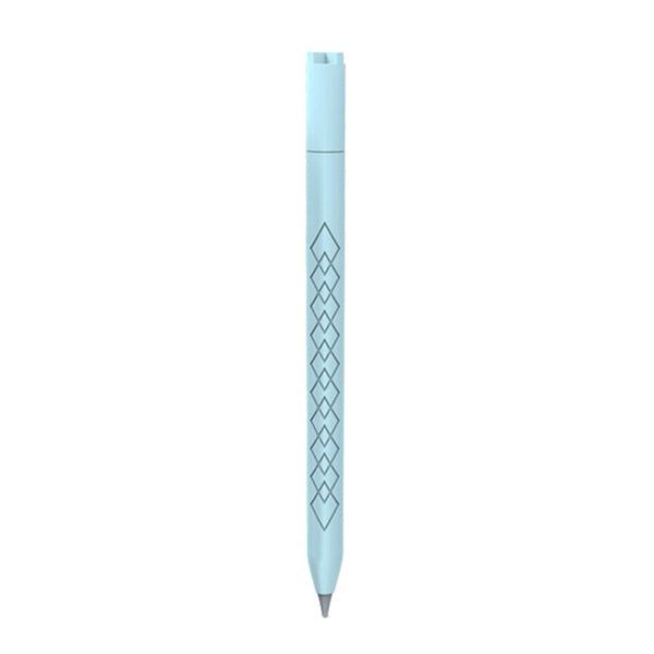For Apple Pencil (USB-C) Diamond Pattern Silicone Stylus Pen Protective Case (Sky Blue) by buy2fix