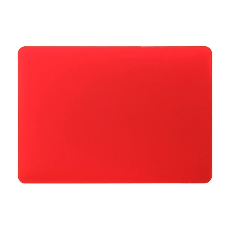 ENKAY Hat-Prince 2 in 1 Frosted Hard Shell Plastic Protective Case + Europe Version Ultra-thin TPU Keyboard Protector Cover for 2016 MacBook Pro 13.3 Inch with Touch Bar (A1706) (Red) - MacBook Pro Cases by ENKAY | Online Shopping UK | buy2fix