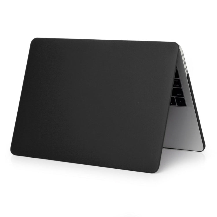 ENKAY Hat-Prince 2 in 1 Frosted Hard Shell Plastic Protective Case + Europe Version Ultra-thin TPU Keyboard Protector Cover for 2016 MacBook Pro 15.4 Inch with Touch Bar (A1707) (Black) - MacBook Pro Cases by ENKAY | Online Shopping UK | buy2fix