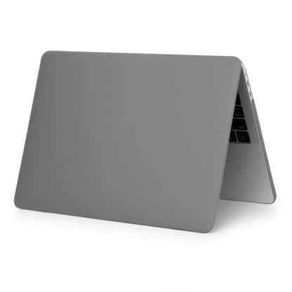 ENKAY Hat-Prince 2 in 1 Frosted Hard Shell Plastic Protective Case + Europe Version Ultra-thin TPU Keyboard Protector Cover for 2016 MacBook Pro 15.4 Inch with Touch Bar (A1707) (Grey) - MacBook Pro Cases by ENKAY | Online Shopping UK | buy2fix