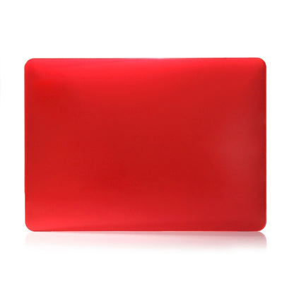 ENKAY Hat-Prince 2 in 1 Crystal Hard Shell Plastic Protective Case + Europe Version Ultra-thin TPU Keyboard Protector Cover for 2016 MacBook Pro 13.3 Inch with Touch Bar (A1706) (Red) - MacBook Pro Cases by ENKAY | Online Shopping UK | buy2fix