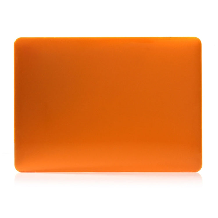 ENKAY Hat-Prince 2 in 1 Crystal Hard Shell Plastic Protective Case + Europe Version Ultra-thin TPU Keyboard Protector Cover for 2016 MacBook Pro 13.3 Inch without Touch Bar (A1708) (Orange) - MacBook Pro Cases by ENKAY | Online Shopping UK | buy2fix