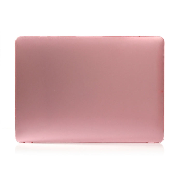 ENKAY Hat-Prince 2 in 1 Crystal Hard Shell Plastic Protective Case + Europe Version Ultra-thin TPU Keyboard Protector Cover for 2016 MacBook Pro 15.4 Inch with Touch Bar (A1707) (Pink) - MacBook Pro Cases by ENKAY | Online Shopping UK | buy2fix