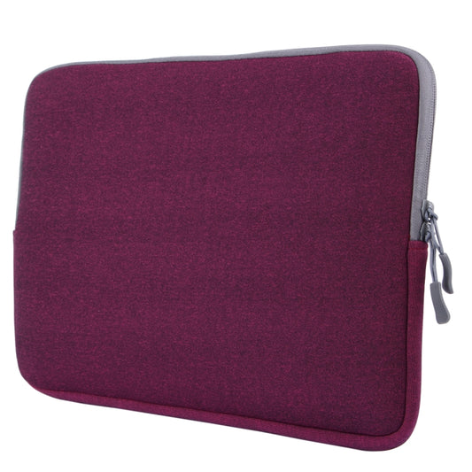 For Macbook Pro 15.4 inch Laptop Bag Soft Portable Package Pouch (Purple) by buy2fix