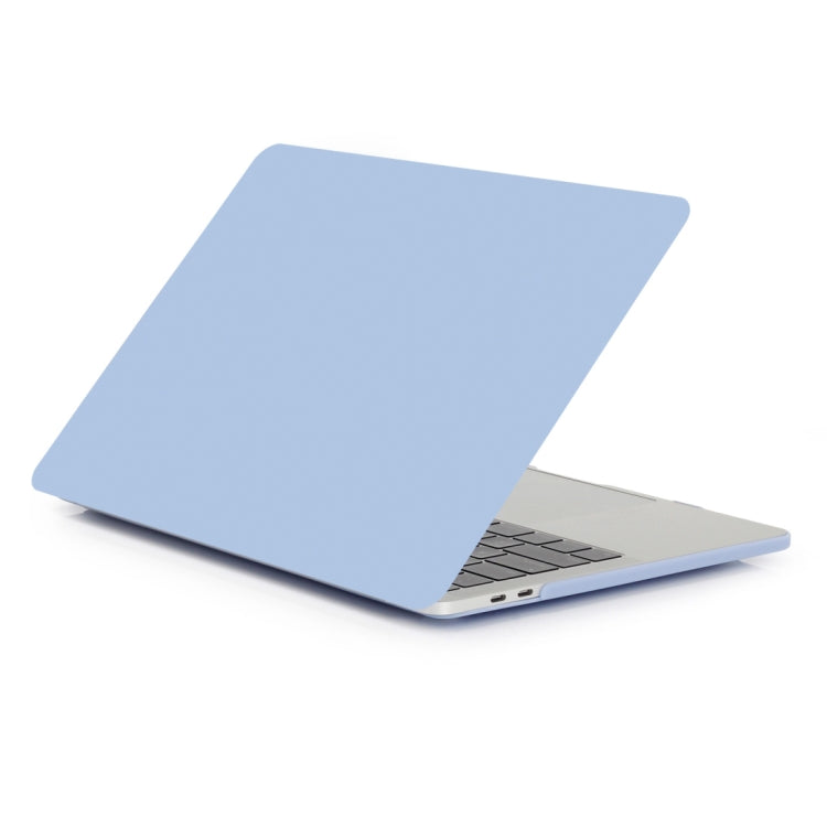 Laptop Frosted Style PC Protective Case for MacBook Pro 15.4 inch A1990 (2018)(Blue) - MacBook Pro Cases by buy2fix | Online Shopping UK | buy2fix