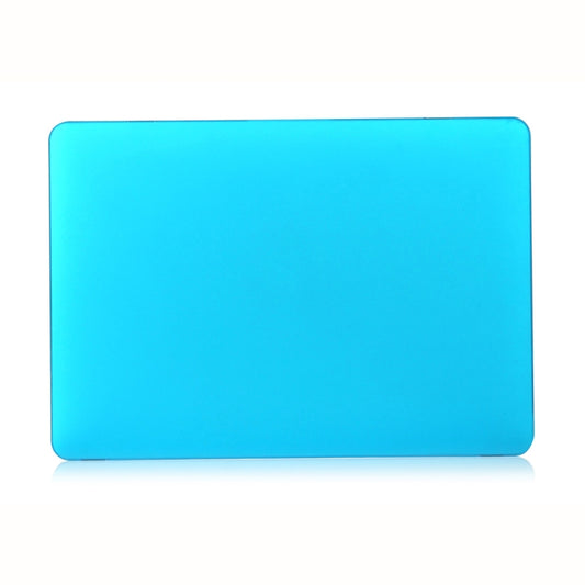 Laptop Frosted Style PC Protective Case for MacBook Pro 15.4 inch A1990 (2018)(Lake Blue) by buy2fix