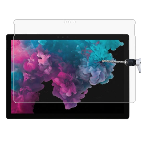 0.4mm 9H Surface Hardness Full Screen Tempered Glass Film for Microsoft Surface Pro 6 12.3 inch