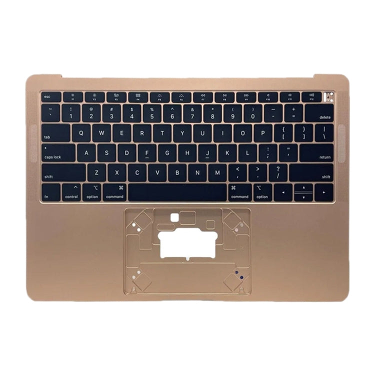 For Macbook Air 13 2020 M1 A2337 EMC3598 C-side Cover + US Edition Key Board (Gold) - Bottom Cover by buy2fix | Online Shopping UK | buy2fix